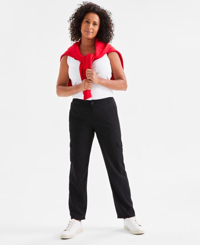 Style & Co Womens Soft Pull-On Cargo Pants, Created for Macys Product Image