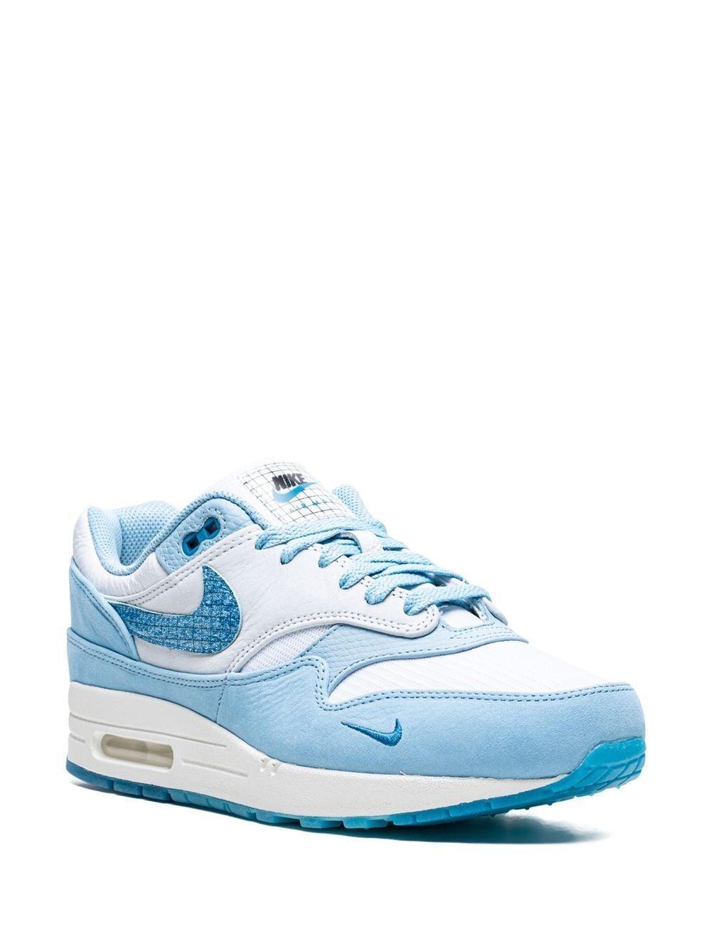 Air Max 1 "blueprint" Sneakers In Weiss Product Image