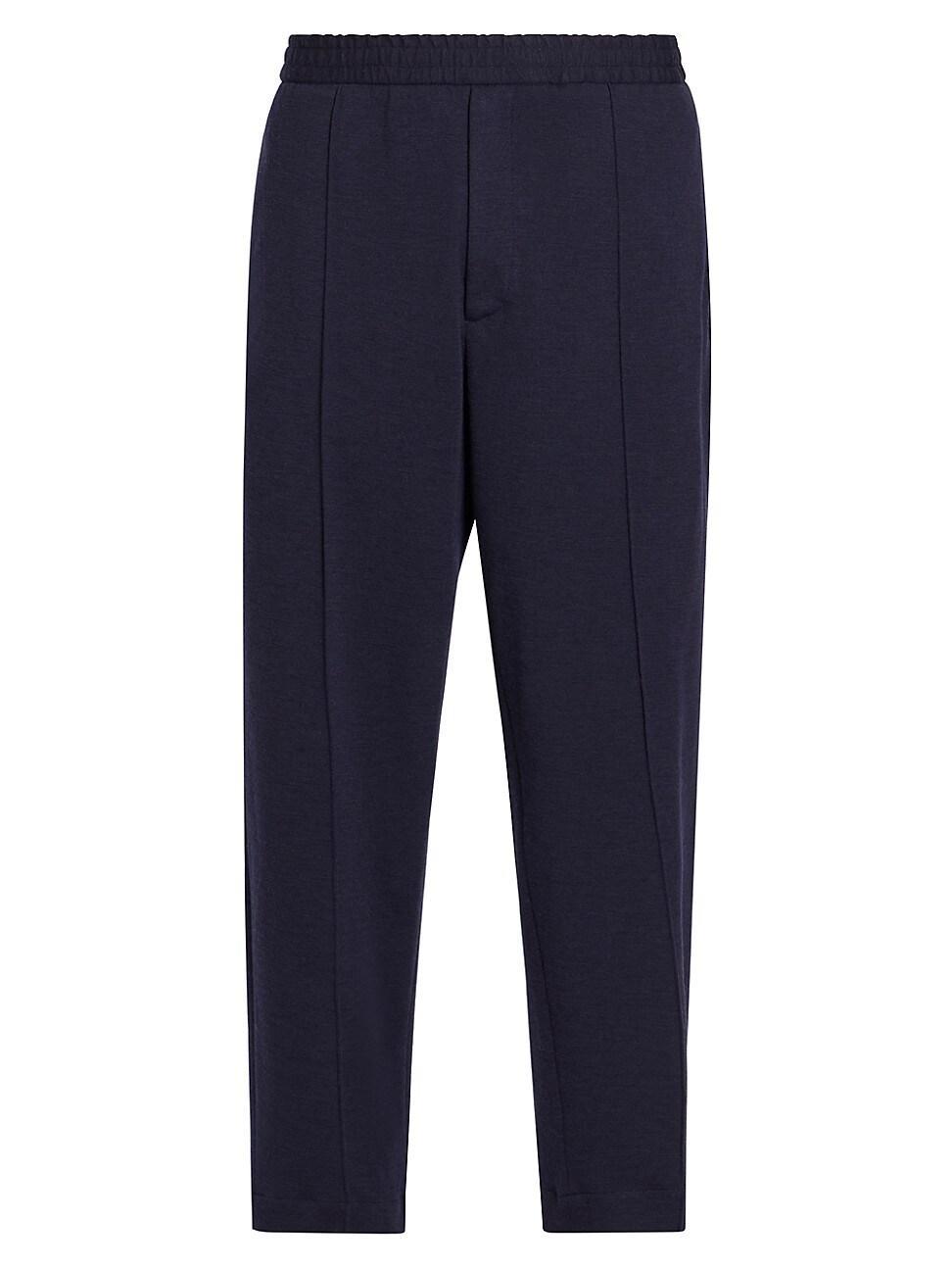 Mens Walter Cotton & Wool-Blend Pants Product Image