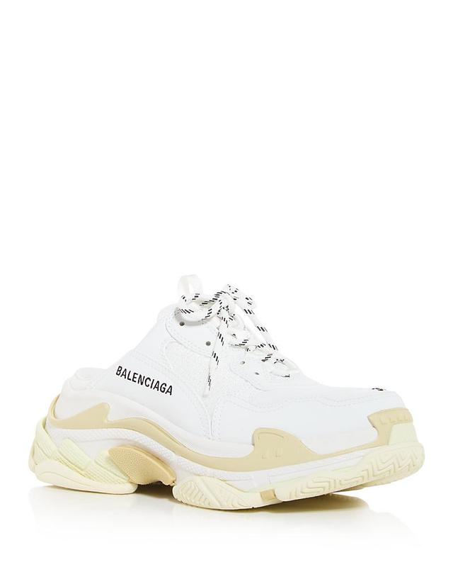 Balenciaga Womens Triple S Mule Sneakers Product Image