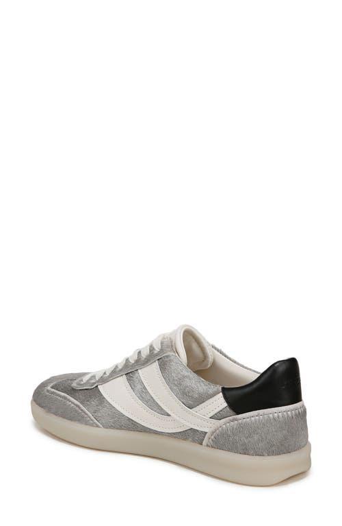 Oasis Sneaker In Silver Hair Calf Leather Product Image