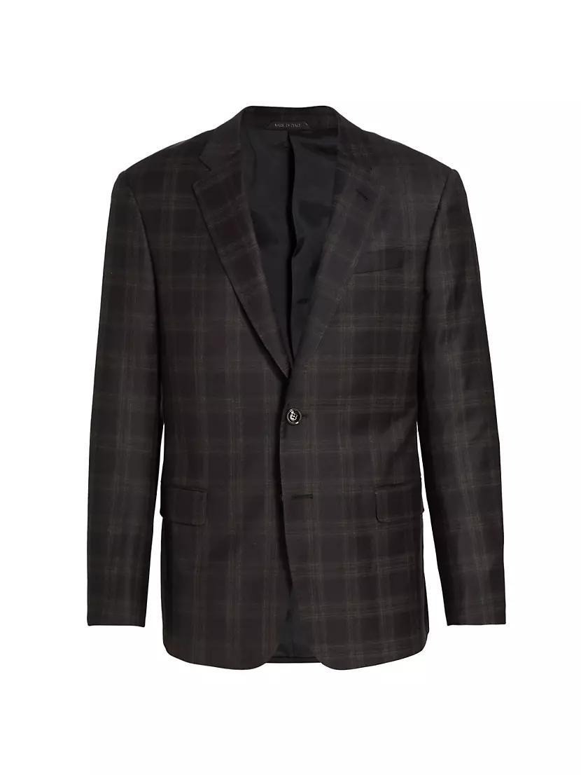 Plaid Wool-Cashmere Sportcoat Product Image