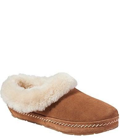 L.L.Bean Wicked Good Shearling Squam Lake Slippers Product Image