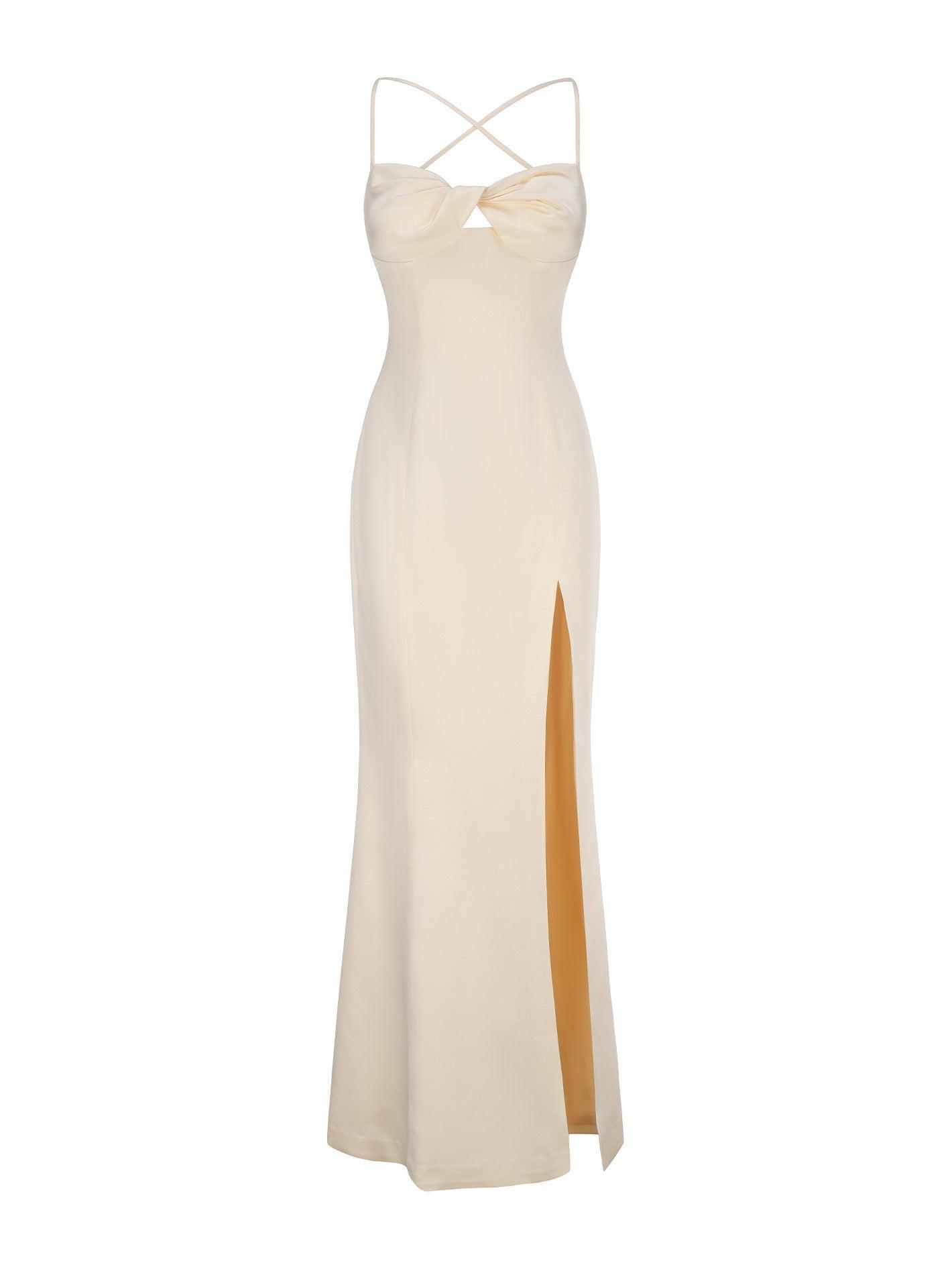 Alaina Dress (Champagne) Product Image