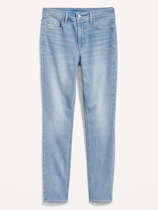 High-Waisted Rockstar Super-Skinny Jeans Product Image