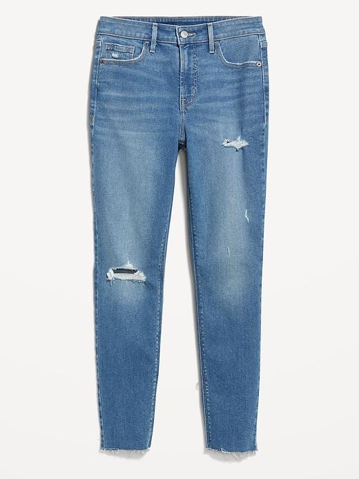 High-Waisted Rockstar Super-Skinny Jeans Product Image