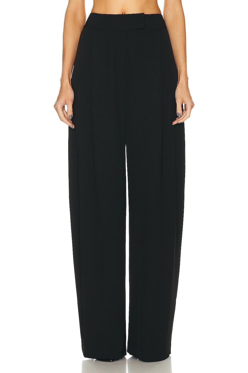 The Sei Baggy Pleat Trouser Black. (also in ). Product Image