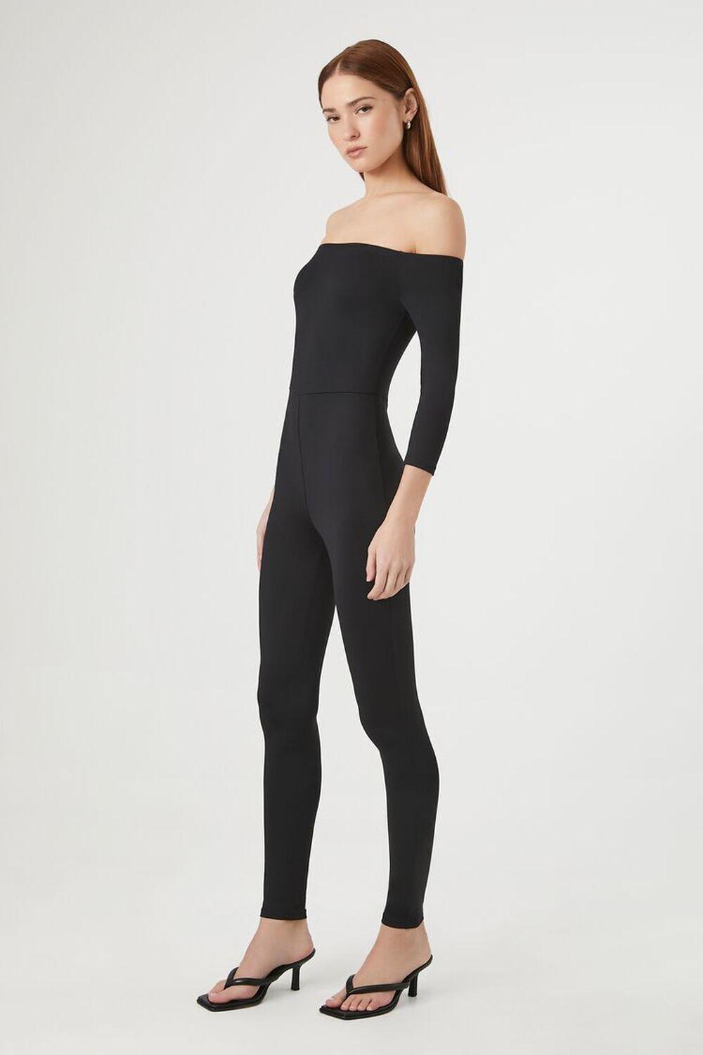 Contour Off-the-Shoulder Jumpsuit | Forever 21 Product Image