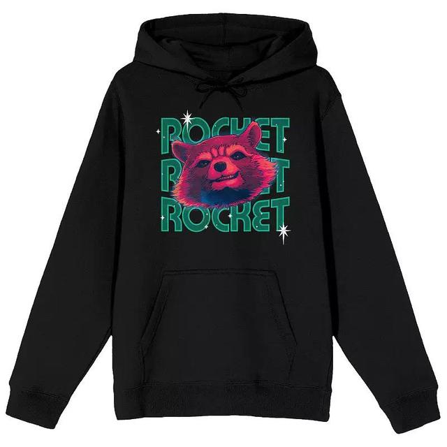 Mens Marvel Guardians Of The Galaxy 3 Rocket Graphic Hoodie Product Image