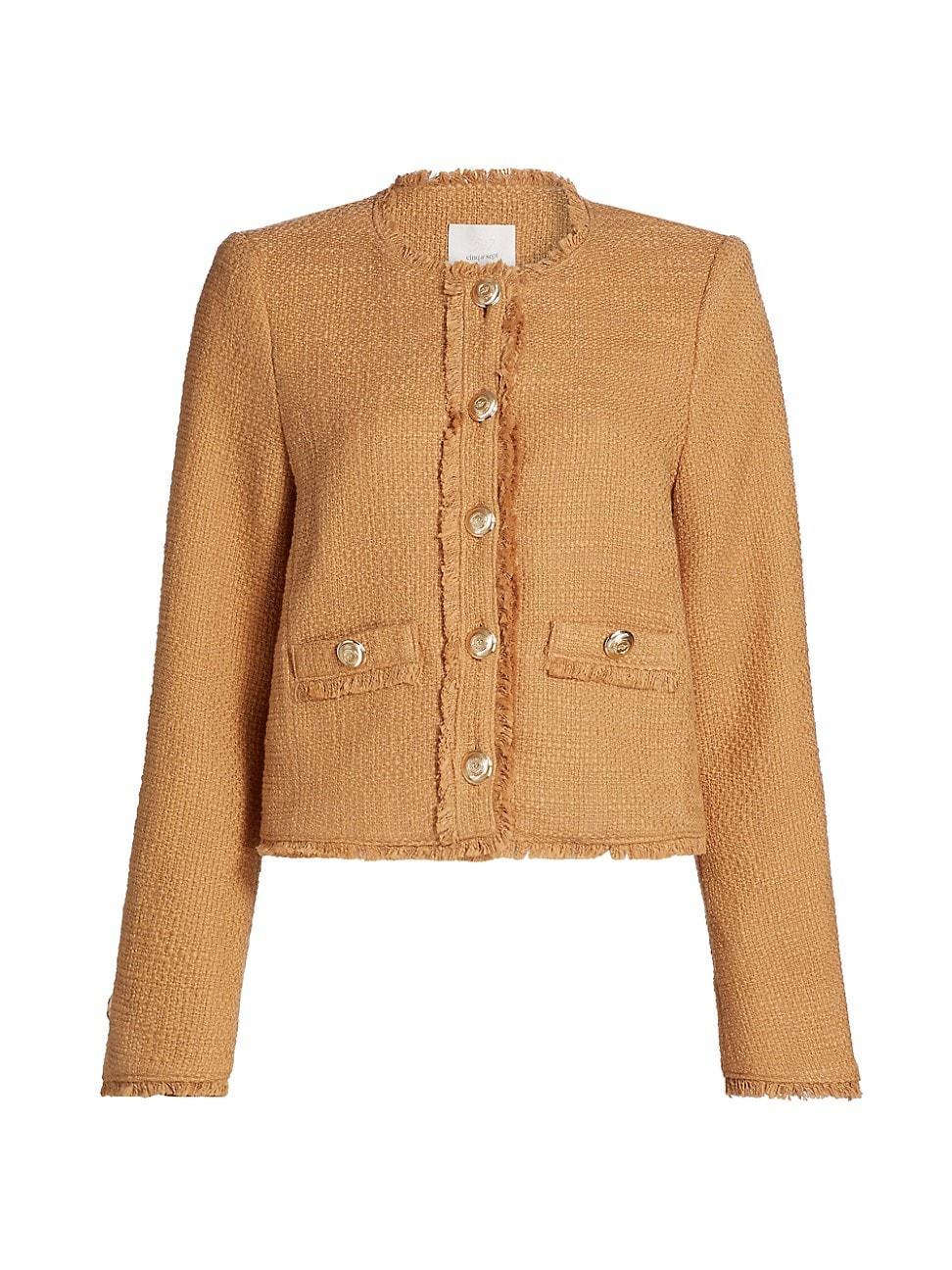 Womens Christie Cotton Tweed Jacket Product Image