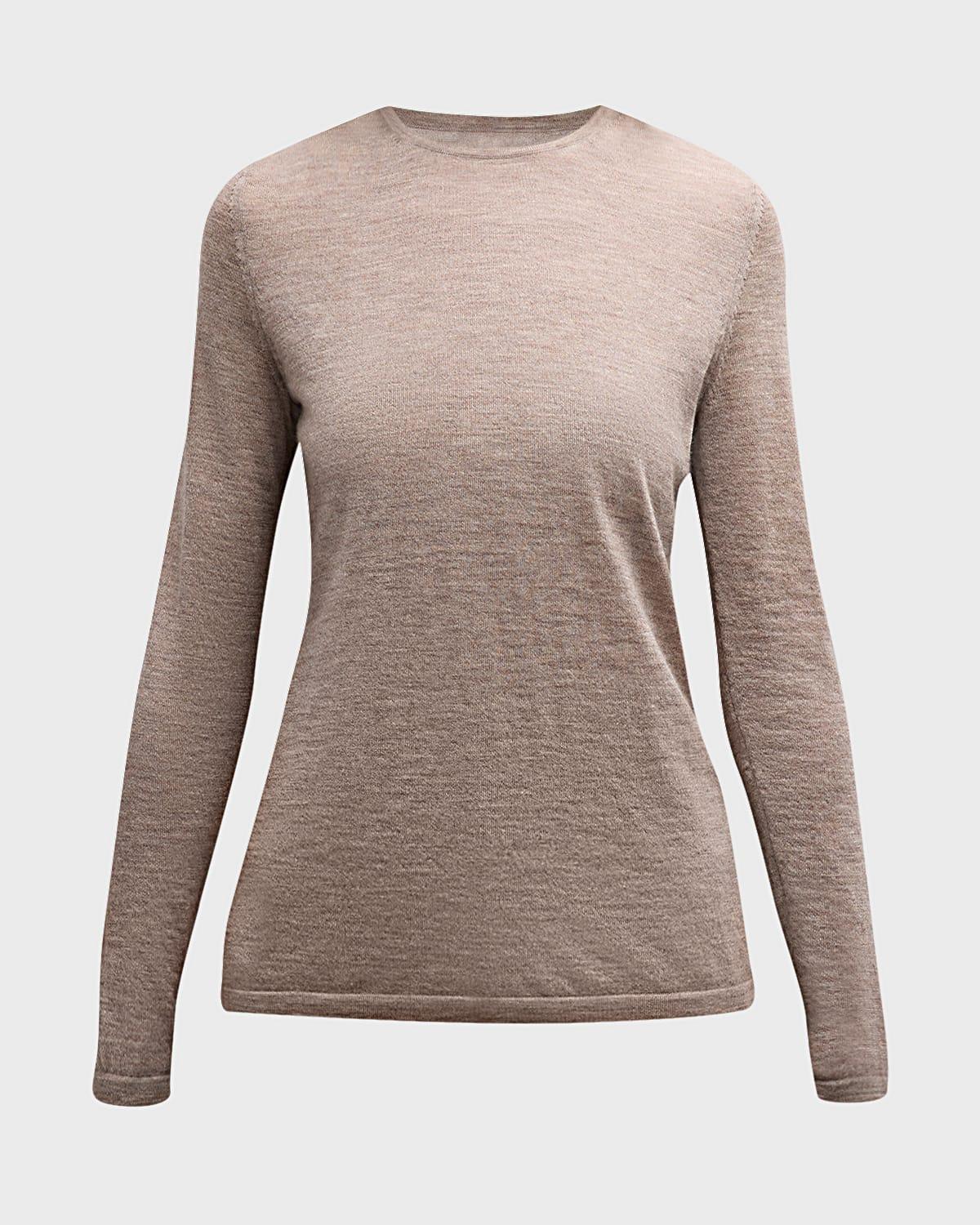 Cashmere Superfine Crewneck Top Product Image