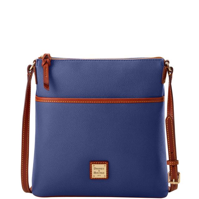 Dooney & Bourke Womens Kirby Everyday Crossbody Coated Cotton Shoulder Bag in Midnight Blue Product Image