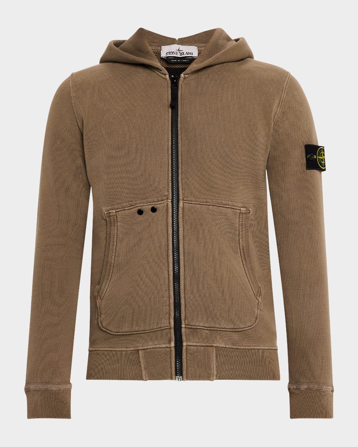 Mens Zip Hoodie with Pocket Product Image