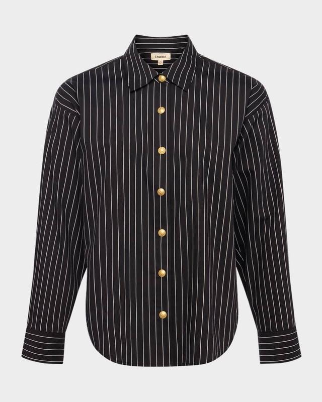 Ripley Stripe Oversized Shirt Product Image