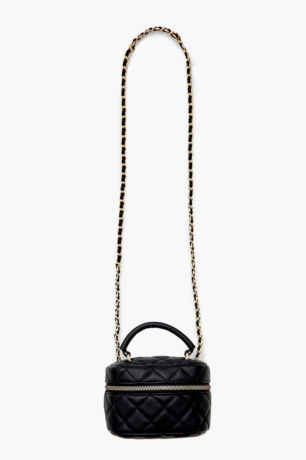 Quilted Zip-Around Crossbody Bag | Forever 21 Product Image