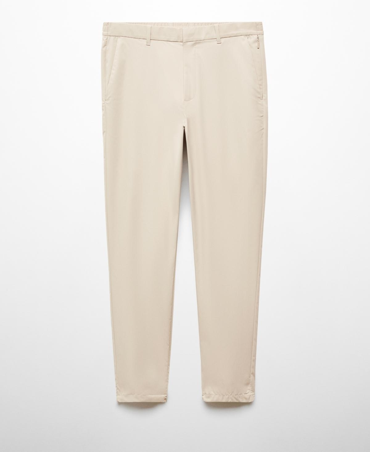 Mango Mens Solotex Slim-Fit Pants Product Image