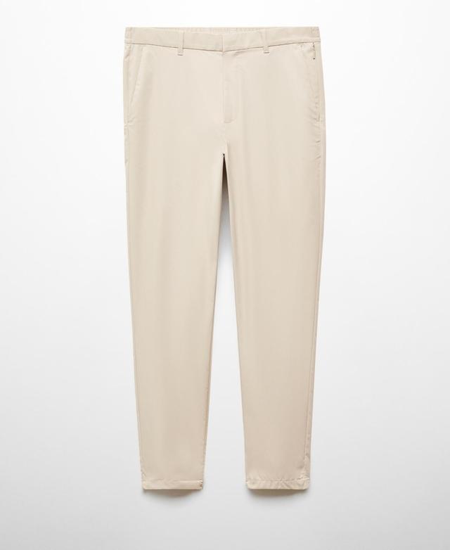 Mango Mens Solotex Slim-Fit Pants Product Image