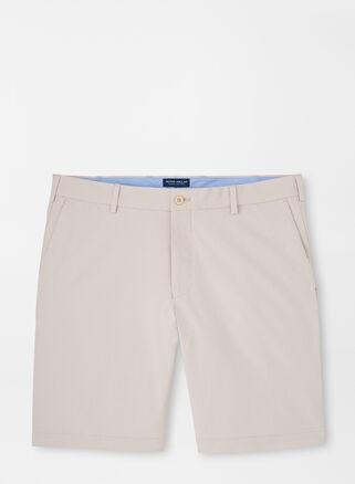 Peter Millar Crown Crafted Surge Performance Water Resistant Shorts in British Cream at Nordstrom, Size 42 Product Image