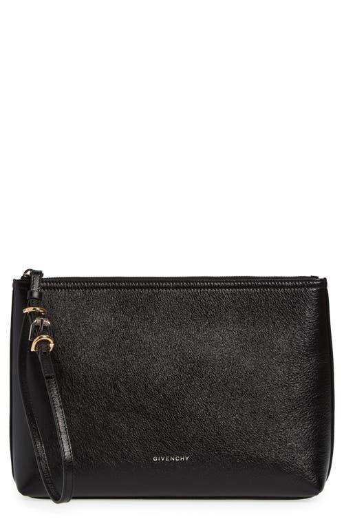 Womens Voyou Pouch in Leather Product Image