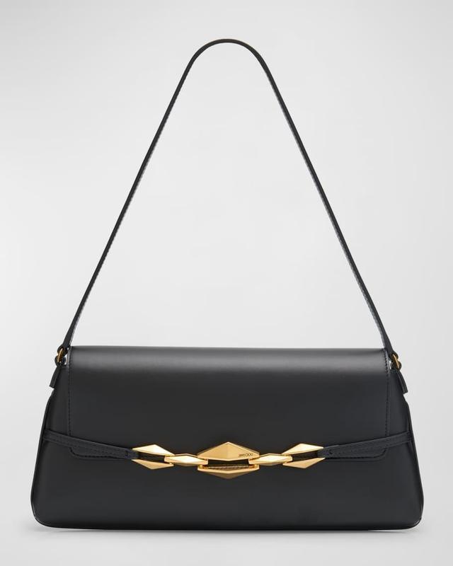 Diamond Leather Shoulder Bag Product Image