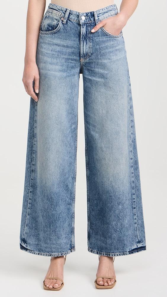 Free People Waterfalls Baggy Wide Leg Jeans | Shopbop Product Image