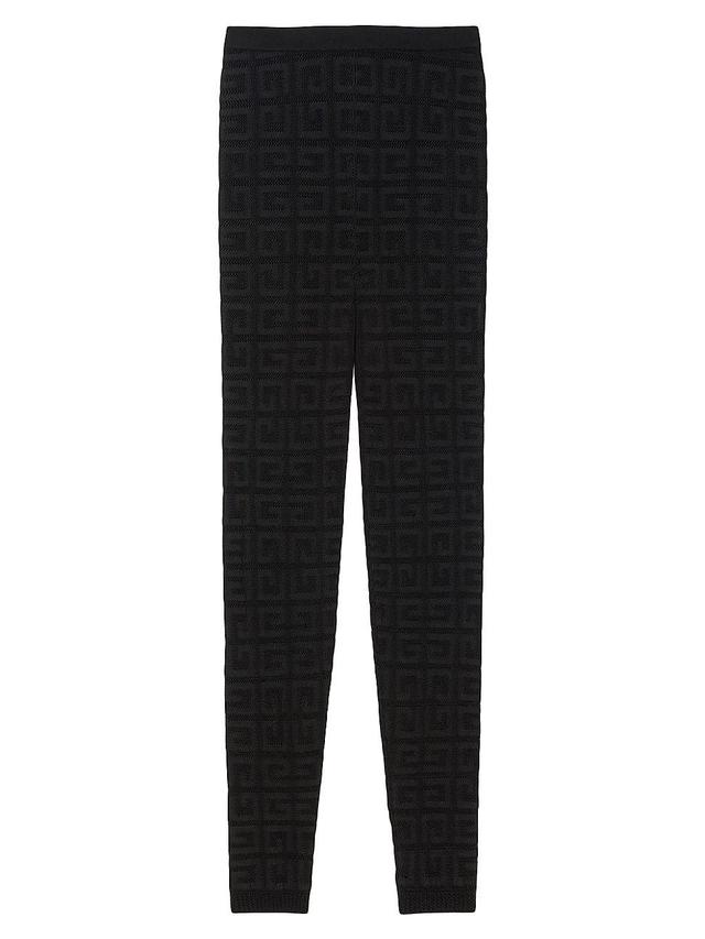 Womens Leggings in 4G Jacquard Product Image