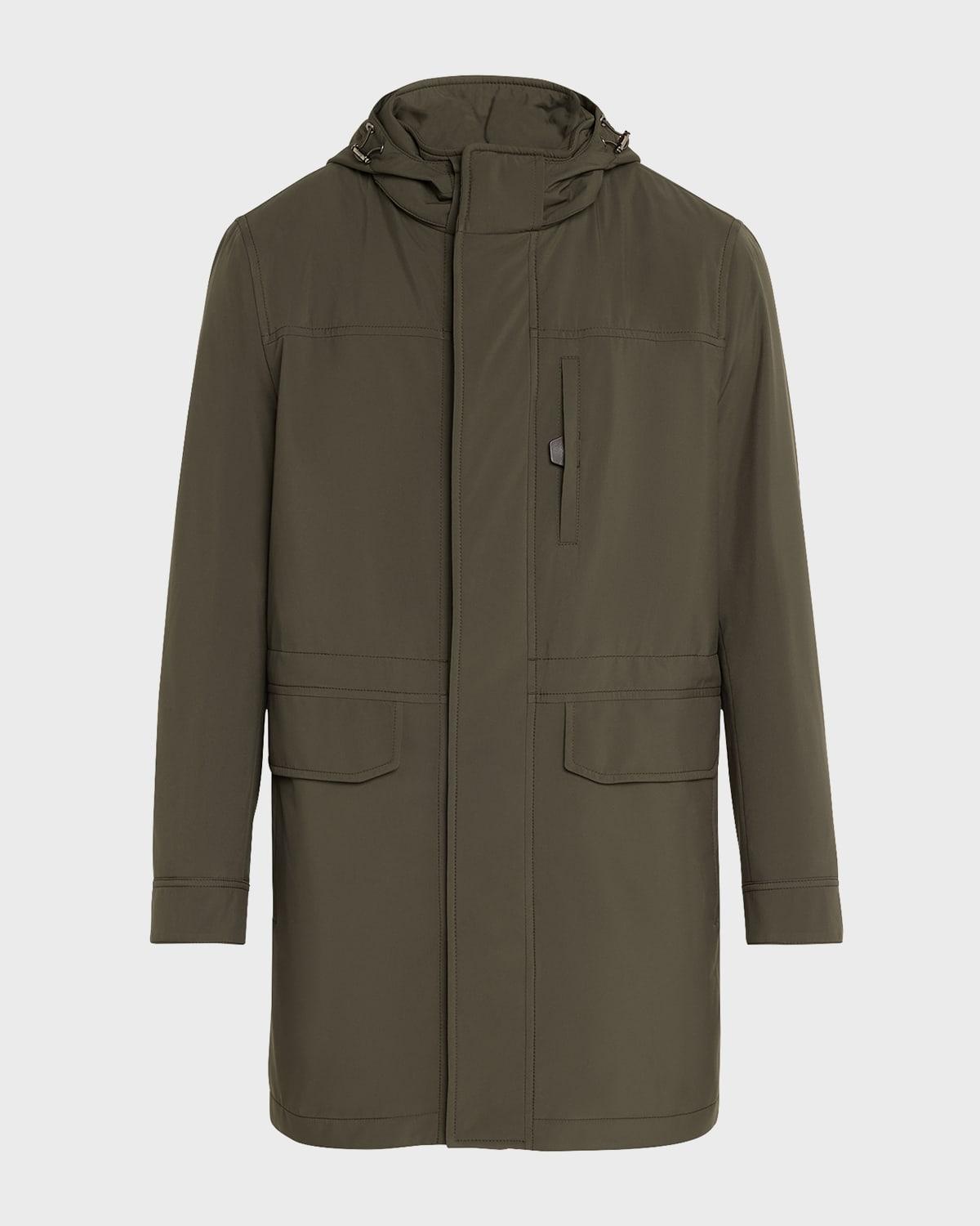 Men's Hooded Field Jacket Product Image