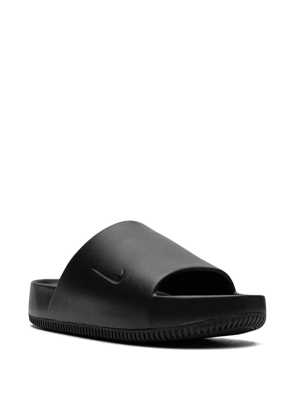 Calm Sliders In Black Product Image