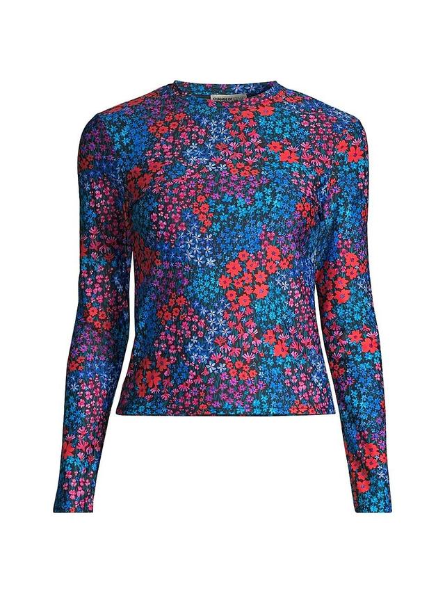 Womens Stephanie Floral Rashguard Product Image