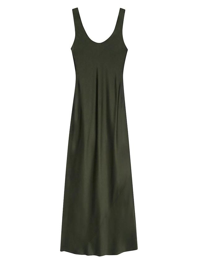 Womens Camille Silk Maxi Dress Product Image