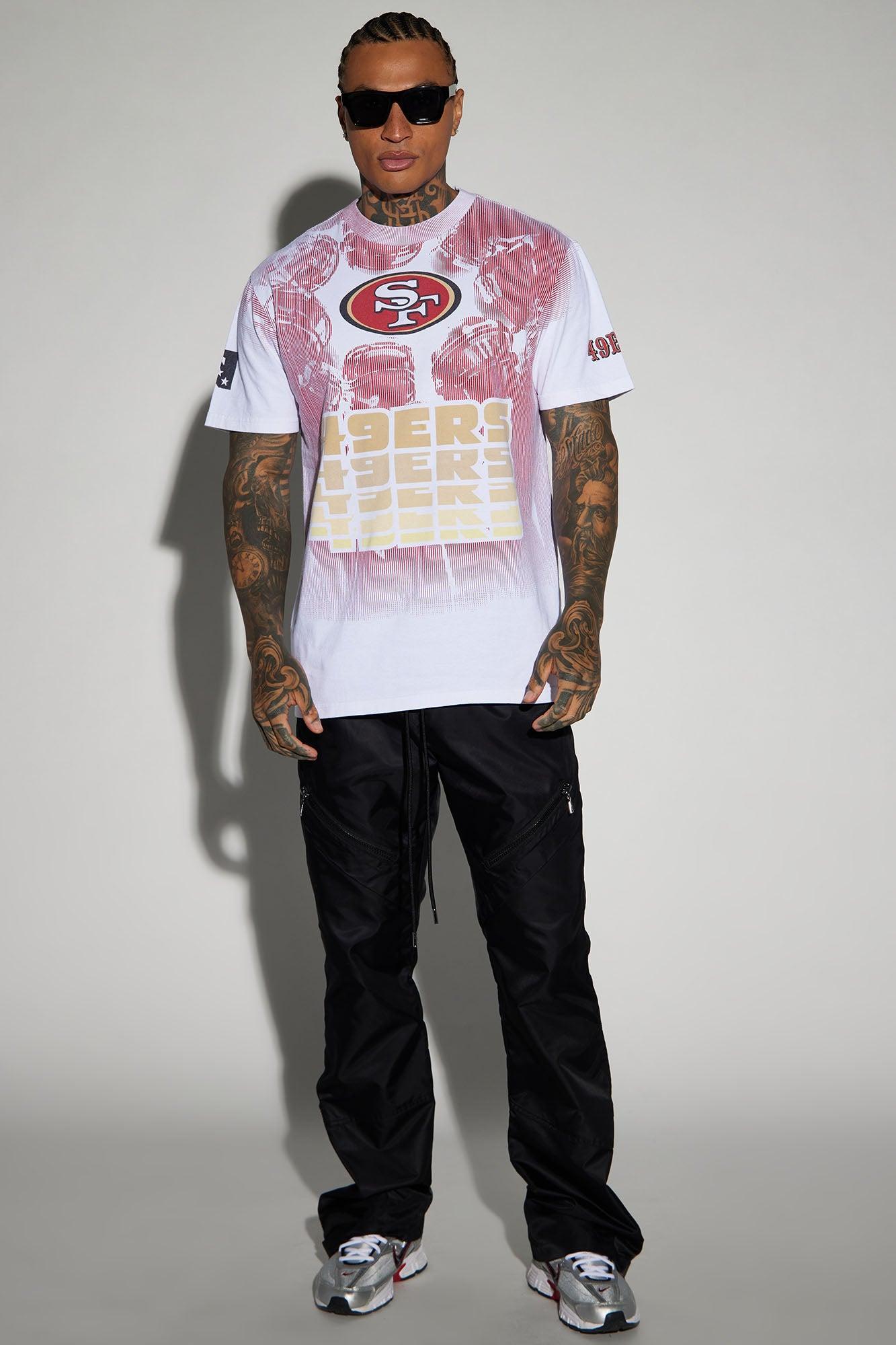 49ers Huddle Up Short Sleeve Tee - Red/combo Product Image