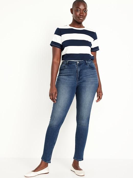 High-Waisted Wow Super-Skinny Jeans Product Image