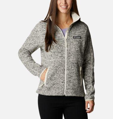 Columbia Women's Sweater Weather Full Zip Black Heather Product Image