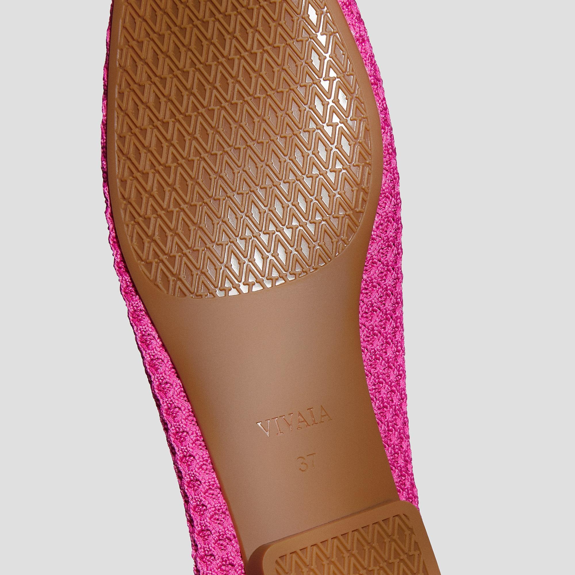 Square-Toe V-Cut Mesh Flats (Margot 2.0) Product Image