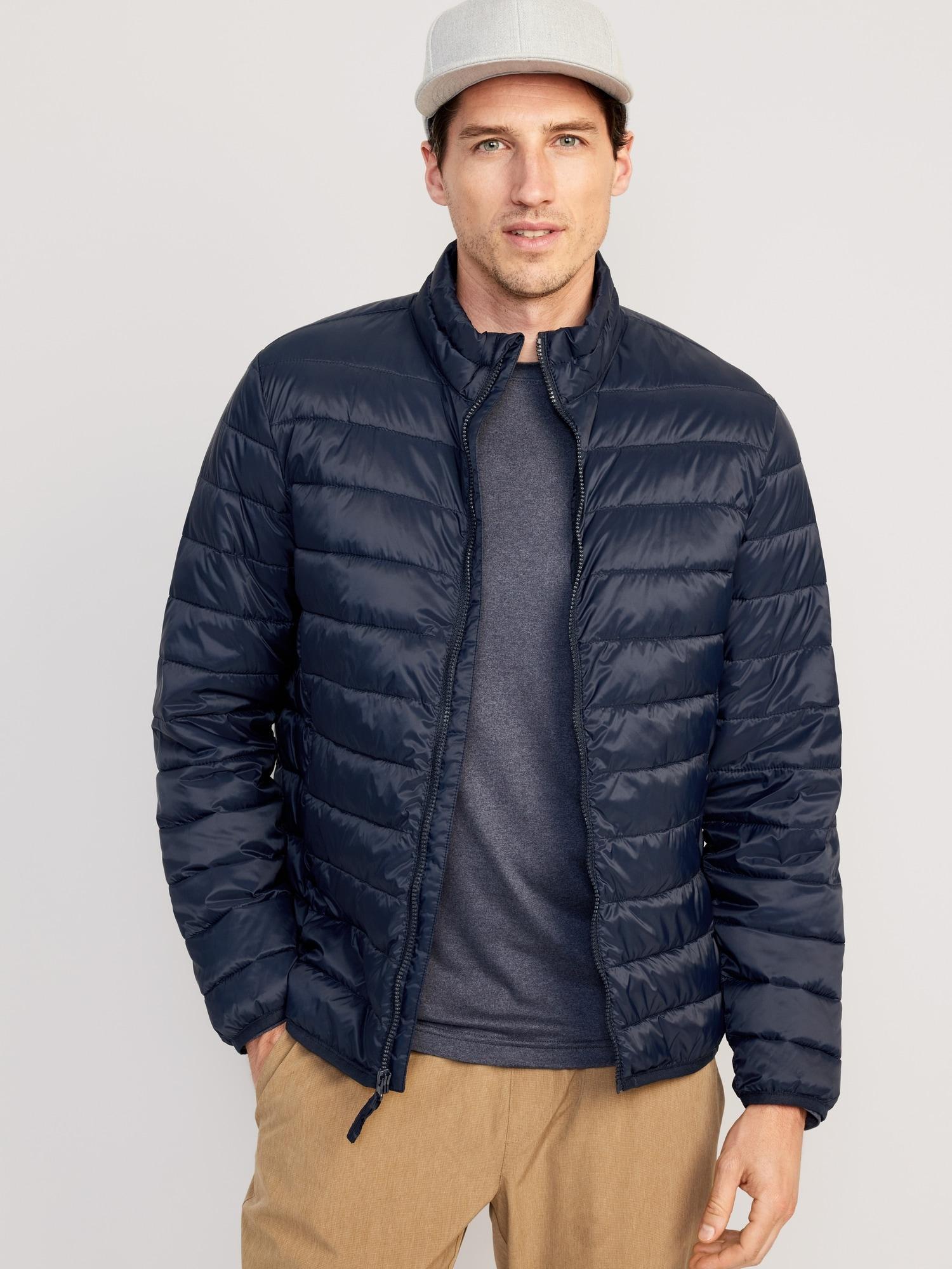 Water-Resistant Narrow-Channel Puffer Jacket product image