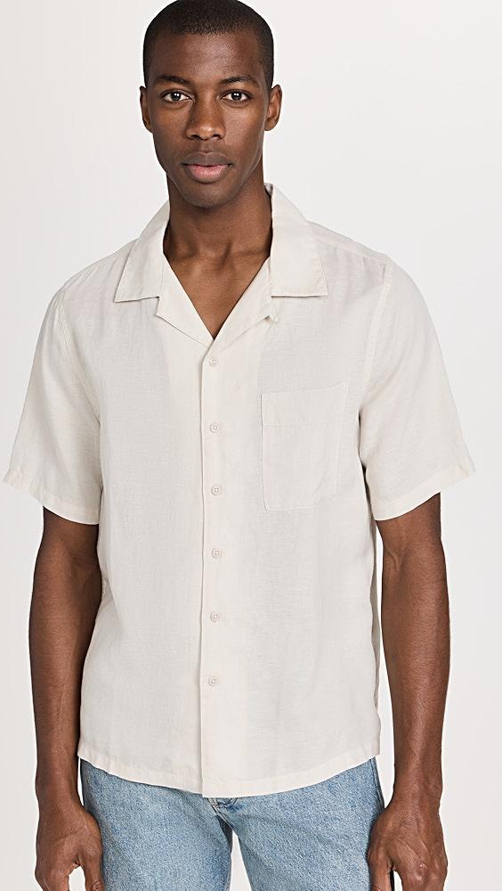 Onia Air Linen Convertible Camp Shirt | Shopbop Product Image