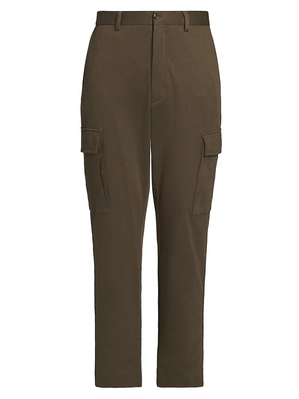 Mens Soft Cotton-Nylon Cargo Pants Product Image