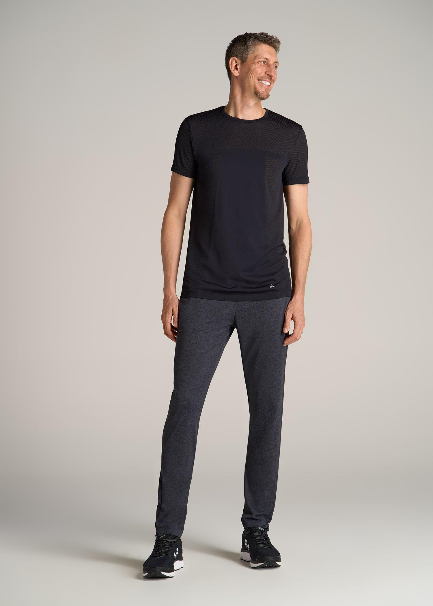 A.T. Performance MODERN-FIT Engineered Athletic Tall Tee in Black Product Image