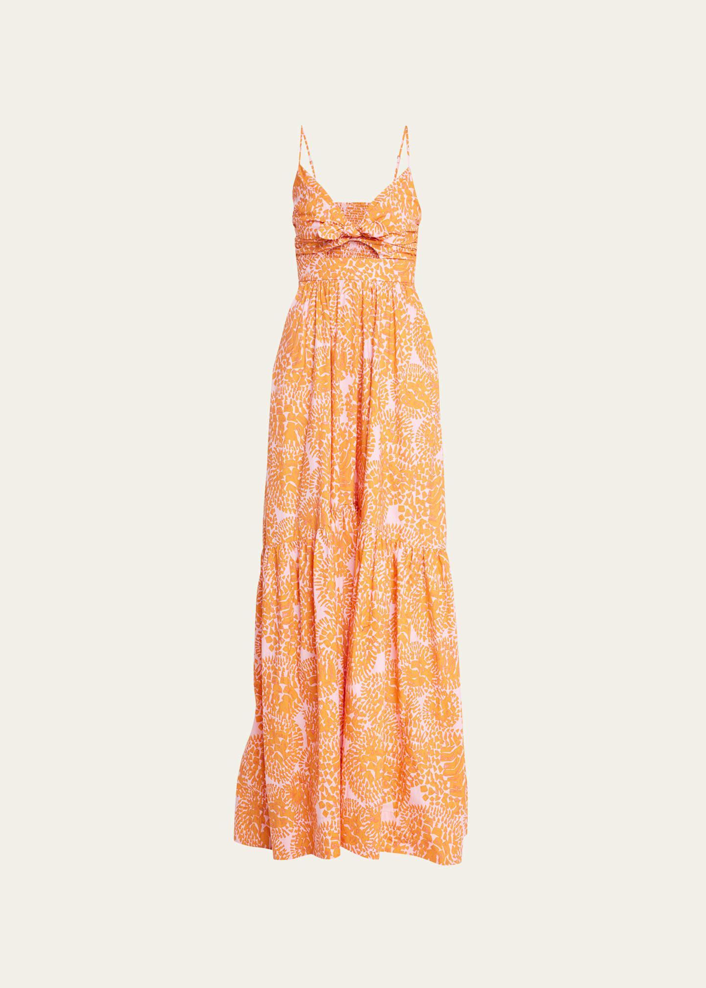 Womens Laura Cotton Maxi Dress Product Image