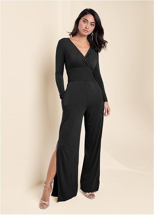 Smocked Waist Jumpsuit Product Image