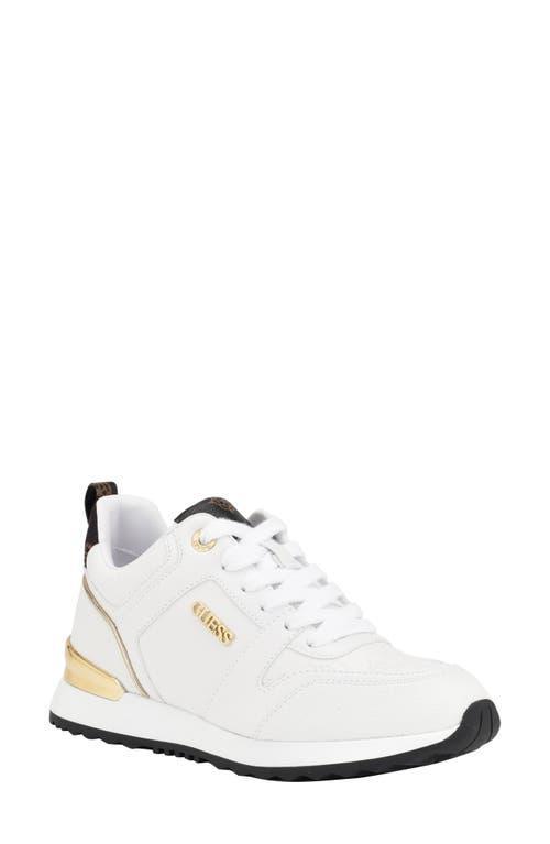 Guess Womens Kadlin Logo Detailed Retro Jogger Sneakers Product Image