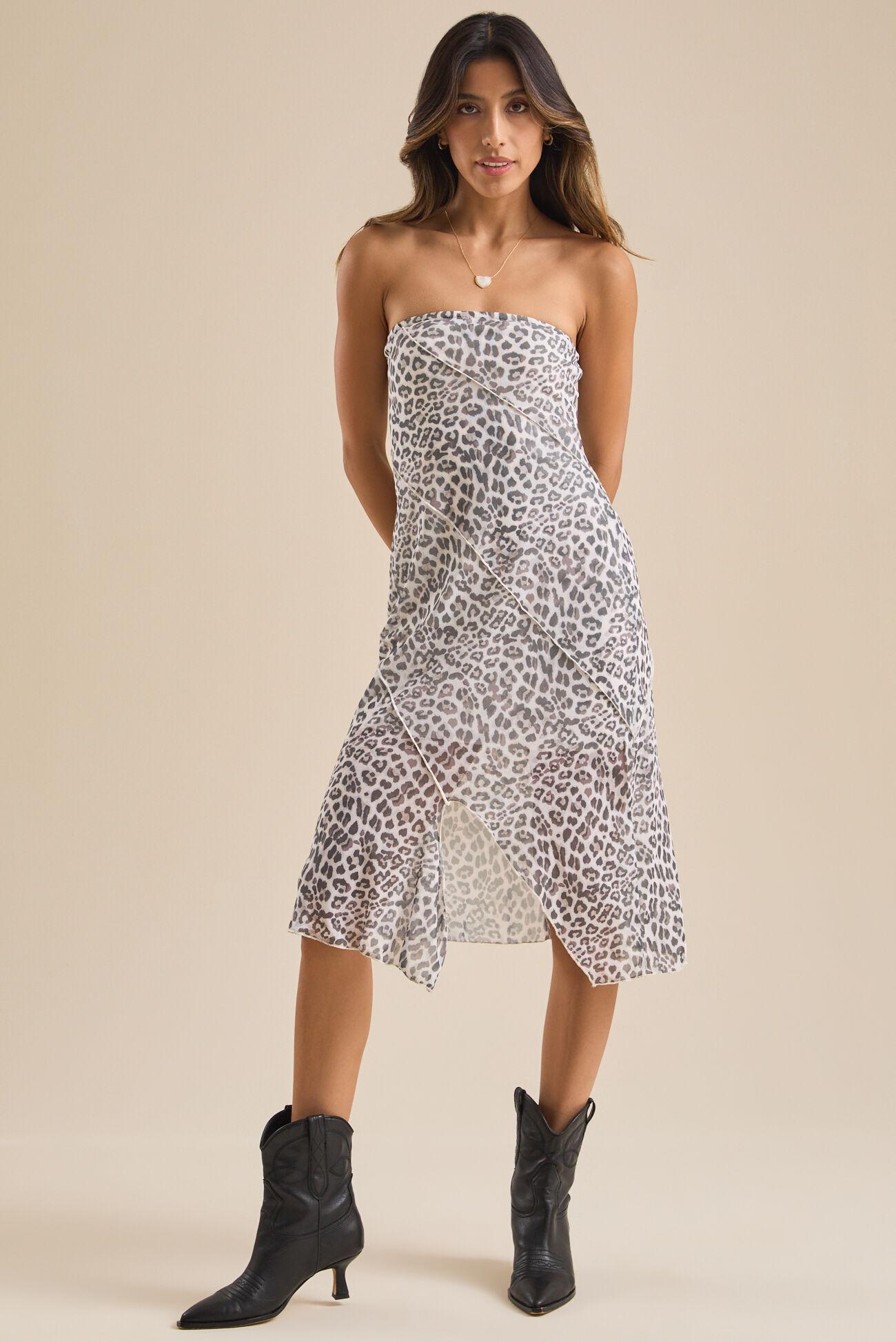 Savannah Strapless Midi Dress Product Image