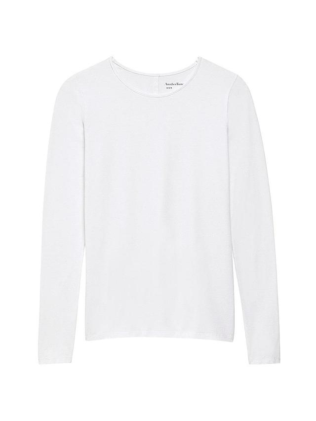 Womens Fitted Long-Sleeve T-Shirt Product Image