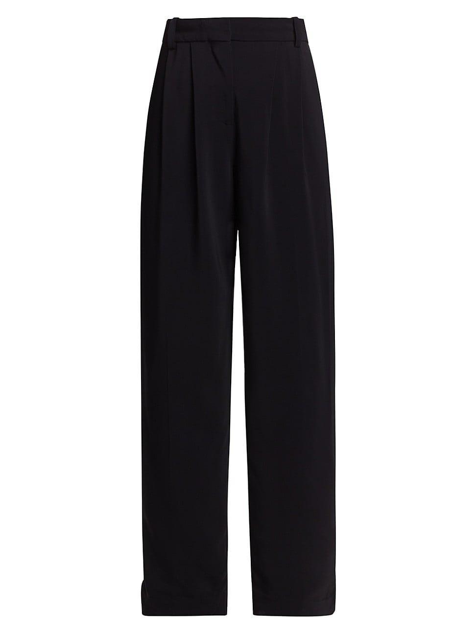 Womens High-Waisted Trousers Product Image