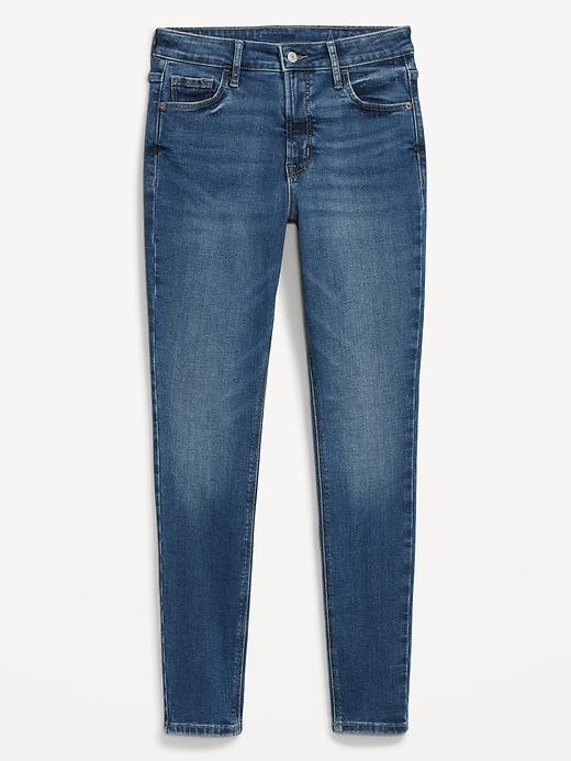 High-Waisted Rockstar Super-Skinny Jeans Product Image