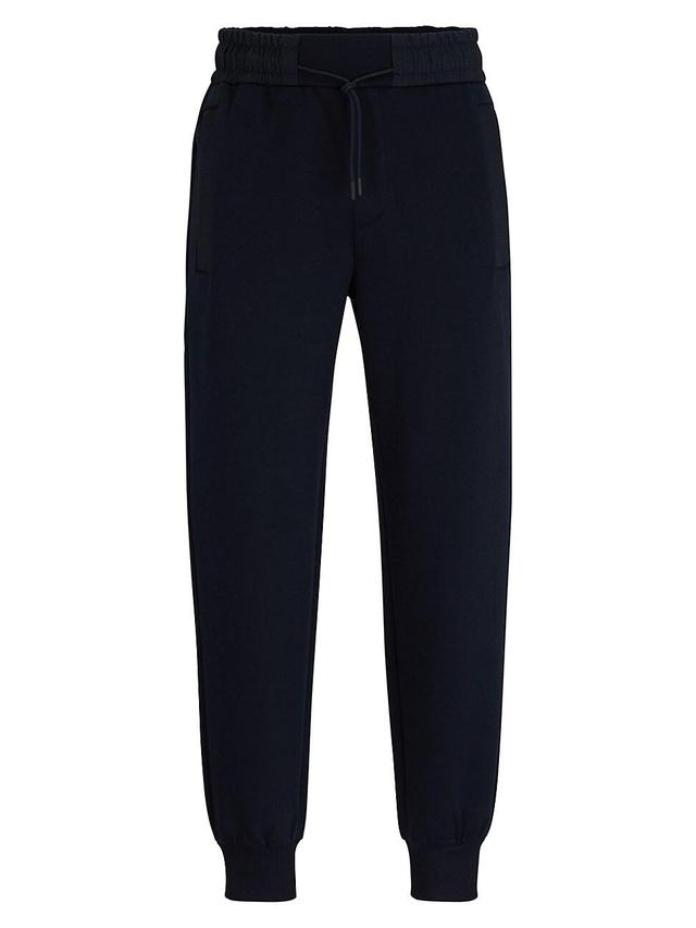 Mens Tracksuit Bottoms with Mesh Trims Product Image