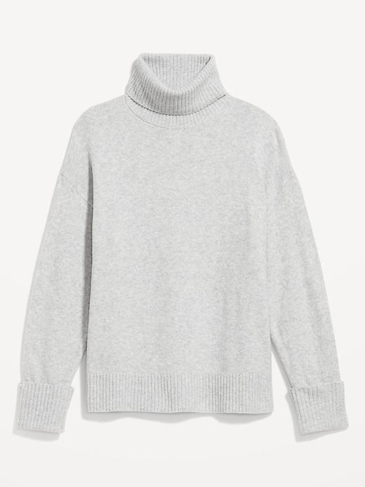 SoSoft Turtleneck Tunic Sweater Product Image