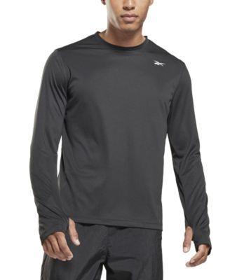 Reebok Mens Classic Fit Long-Sleeve Training Tech T-Shirt Product Image