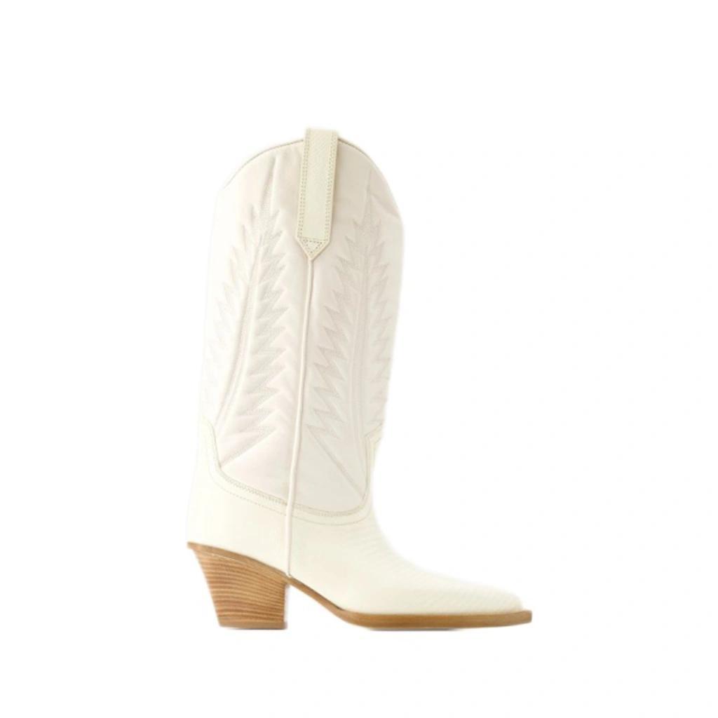 PARIS TEXAS Stiefel Rosario 60 -  - Leder - Beige In White Product Image