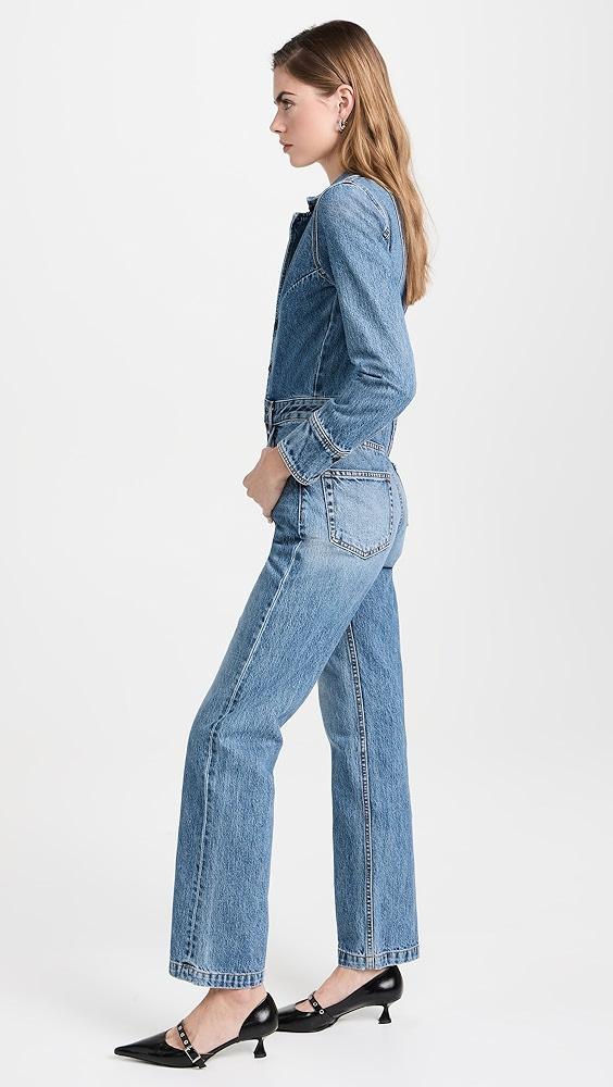 ASKK NY Denim Jumpsuit Jackson | Shopbop Product Image